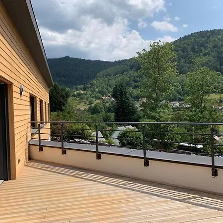 La Source Magnifique Vue Sur Le Village Proche * Saint-Amarin